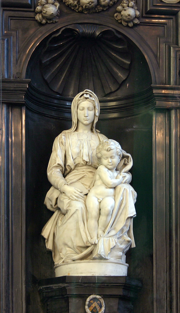 Michelangelo's sculpture Madonna and Child