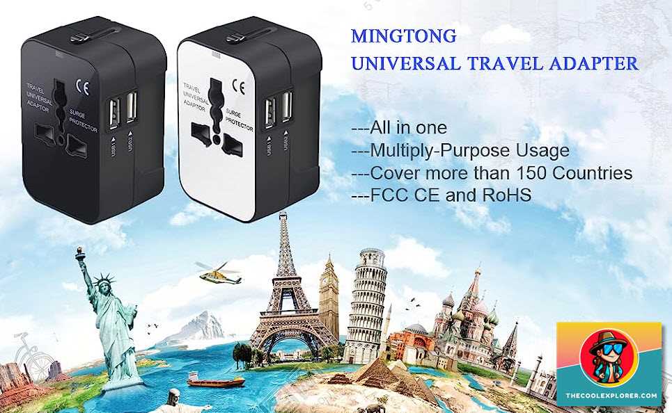 MINGTONG Universal Travel Adapter