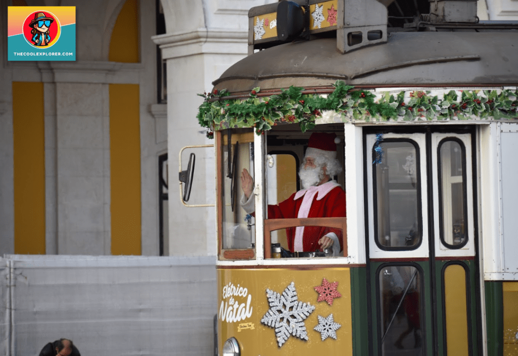 tram ride through Lisbon